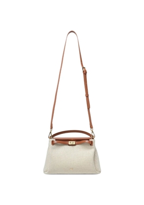JW Pei Carmen canvas top handle bag - Brown