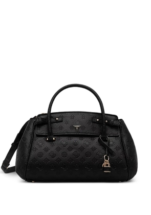 GUESS USA logo-embossed tote bag - Black