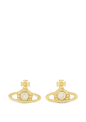 Vivienne Westwood Nano Solitaire orb crystal-embellished earrings - Gold