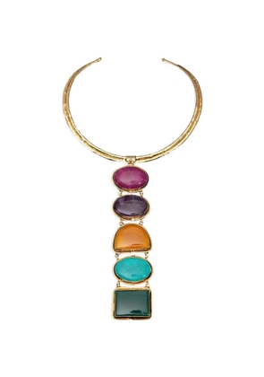 Sylvia Toledano gemstone-embellished necklace - Gold