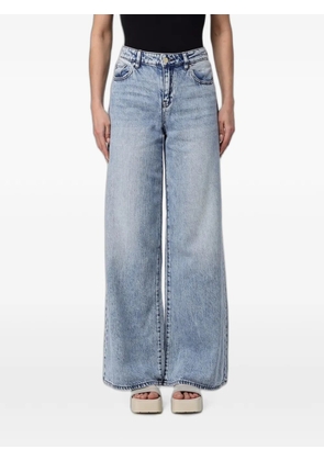 Armani Exchange wide-leg jeans - Blue