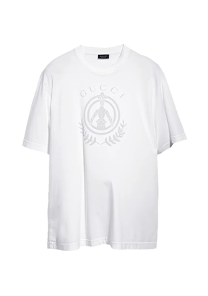 Gucci logo-print cotton T-shirt - White
