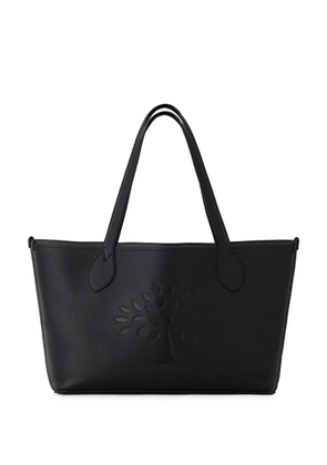 Mulberry Tree debossed tote bag - Black