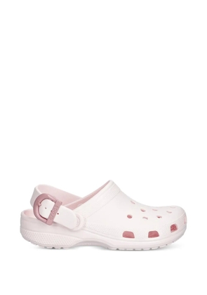 Crocs buckle-fastening perforated mules - Pink