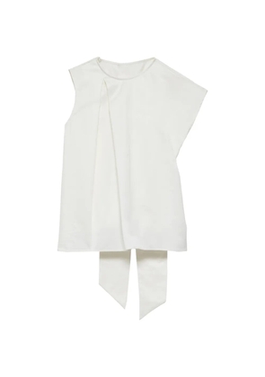 JW Anderson draped-detail top - White