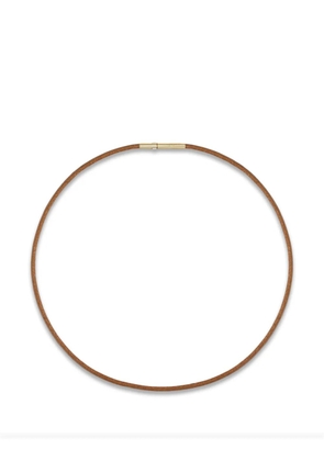 Marie Lichtenberg Micro Lasso necklace - Brown