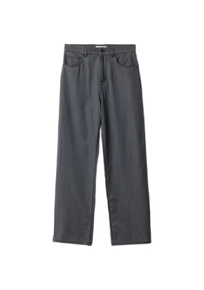 Miu Miu five-pocket chambray jeans - Grey