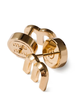 Miu Miu Metal earrings - Gold