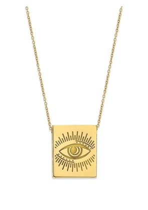 Carol Kauffmann Scapular eye necklace - Gold