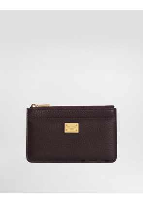 Dolce & Gabbana Portacarte - Woman Wallets And Small Leather Goods Purple Onesize