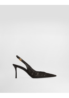 Dolce & Gabbana Slingback - Woman Pumps And Slingback Black 40.5