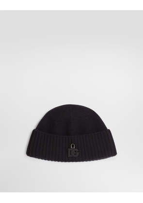Dolce & Gabbana Smooth Knit Hat - Man Hats And Gloves Blue Tgu