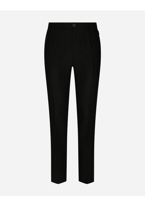 Dolce & Gabbana Linen Pants - Man Pants And Shorts Black 58