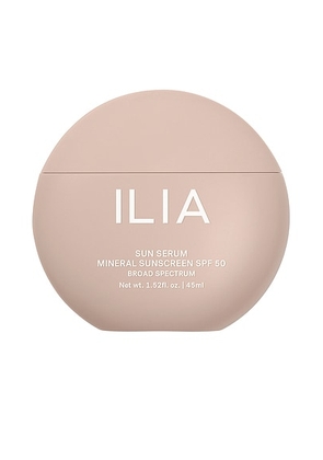 ILIA Sun Serum Mineral Sunscreen SPF 50 in Light/Medium - Nude. Size all.