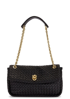 Bottega Veneta Madison Bag in Black & Muse Brass - Black. Size all.