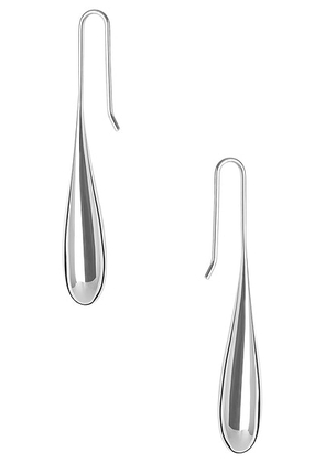 Lie Studio The Evelyn Earrings in Sterling Silver - Metallic Silver. Size all.