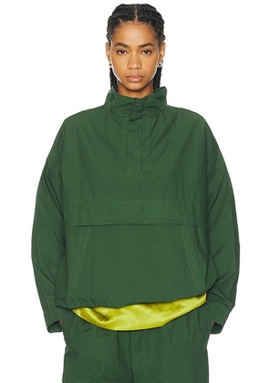 LESET Kyoto Anorak in Juniper - Green. Size L (also in ).