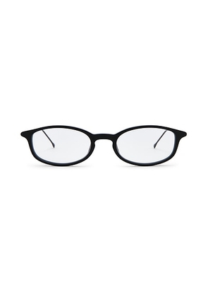 Vincent Boulevard Heidi Optical Eyeglasses in Black & Black - Black. Size all.