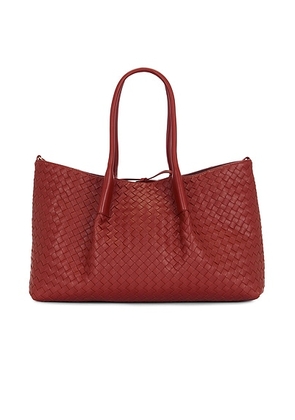 Bottega Veneta Large Pinacoteca Bag in Rust  Deep Mahogany  & Muse Brass - Brick. Size all.