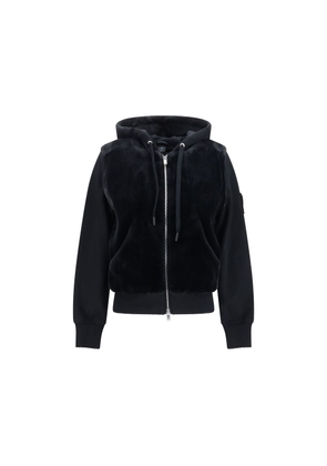 Moose Knuckles Black Cotton Sweatshirt - L