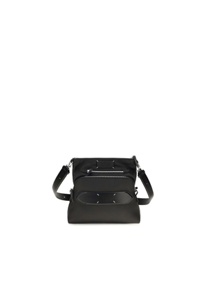 Maison Margiela Black Lamb Ovis Aries Aries Shoulder Bag