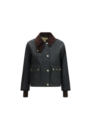 Barbour Bicolor Cotton Full-Length Jacket - 10