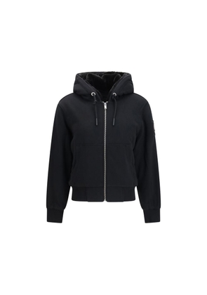 Moose Knuckles Black Cotton Sweatshirt - L