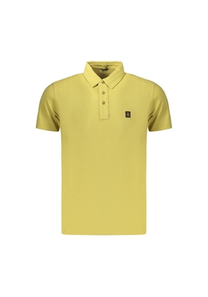 Refrigiwear Yellow Cotton Men's Polo - XS