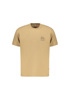 Refrigiwear Brown Cotton Men's T-Shirt - S