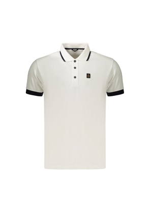 Refrigiwear White Cotton Men's Polo - S