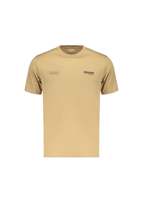 Refrigiwear Brown Cotton Men's T-Shirt - S