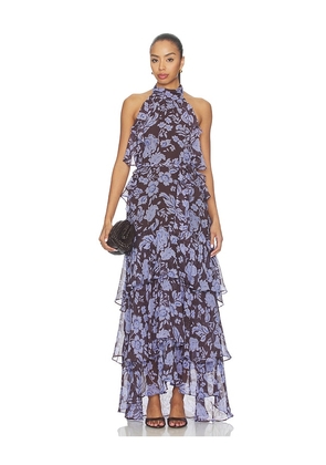 ASTR the Label Lae Dress in Blue. Size L. Also in M, S, XS.