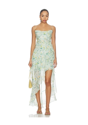 ASTR the Label Candace Dress in Green. Size L. Also in XS, S, M.