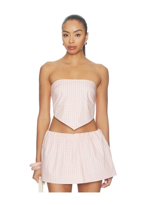 DEVON WINDSOR Kerri Top in Pink. Size L. Also in M, S, XL, XS.
