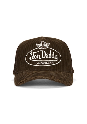 Boys Lie X Von Dutch Trucker Hat in Green.
