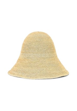 Janessa Leone Teagan Hat in Neutral. Size S. Also in M, L.