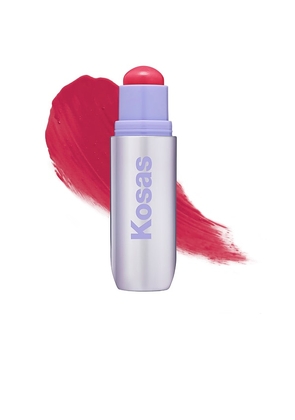 Kosas Impressionist Multistick Cream Cheek + Lip Color in Pink.