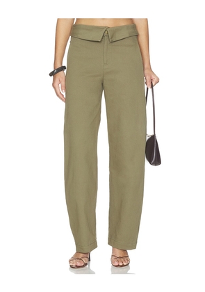 Line & Dot Anden Pants in Olive. Size L. Also in S, XS, M.