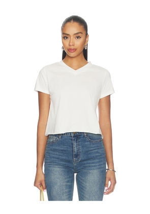 LIONESS North Light Tee in White. Size L. Also in S, XXS, XS, M, XL.