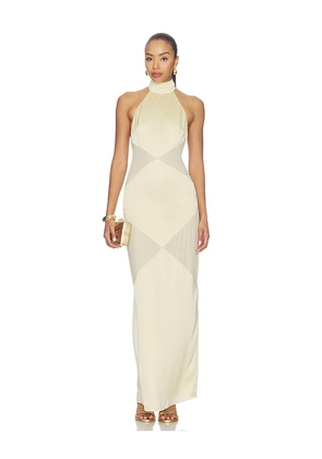 Lovers and Friends Mariella Gown in Yellow. Size L. Also in XXS, XS, S, M, XL.