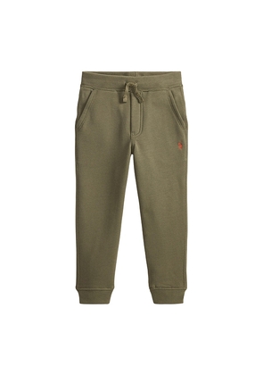 Polo Ralph Lauren Kids Fleece Jogger in Olive. Size 2. Also in 6, 3, 4, 5, 7.