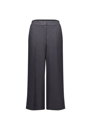 Betty Barclay pressed-crease high-waist culottes - Black