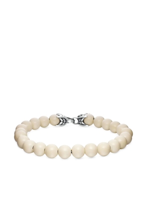 David Yurman sterling silver Spiritual Beads bracelet (8mm) - Neutrals