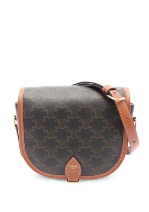 Celine Pre-Owned 2010s medium Folco shoulder bag - Black