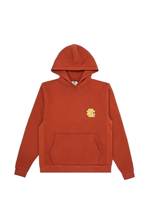 ERIC EMANUEL logo-print hoodie - Orange