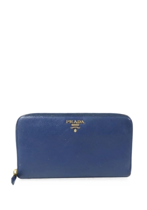 Prada Pre-Owned Saffiano leather wallet - Blue