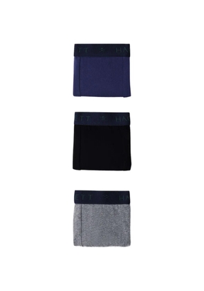 Hackett London logo-waistband boxers (set of three) - Black