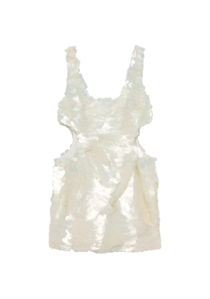 Simkhai Emilie sequin-embellished cutout mini dress - White