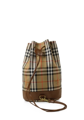 Burberry Pre-Owned Haymarket Check backpack - Neutrals