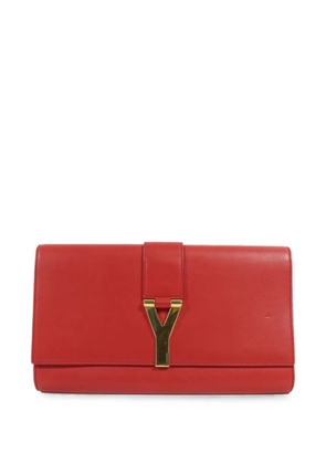 Saint Laurent Pre-Owned YSL Chyc clutch bag - Red